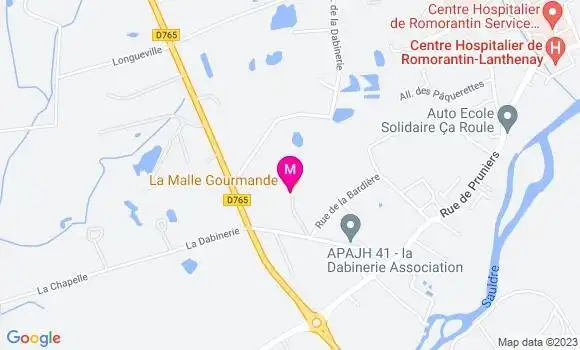 Localisation Restaurant  La Malle Gourmande