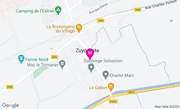 Localisation Restaurant  Au Joyeux Retour des Pêcheurs
