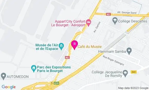 Localisation Café du Musée