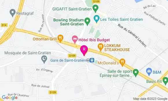Localisation Restaurant Africain Galaxy