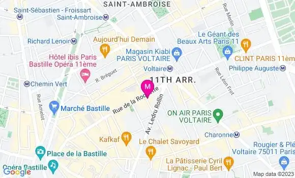 Localisation Restaurant  Ma