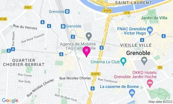 Localisation Restaurant  L