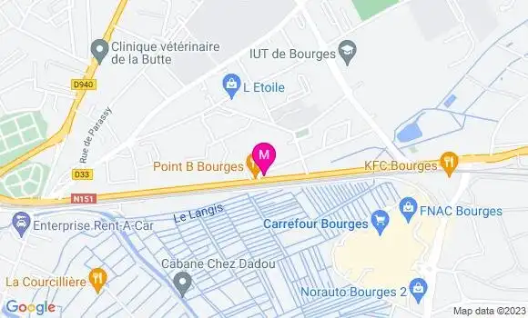 Localisation Restaurant  Le Tipaza