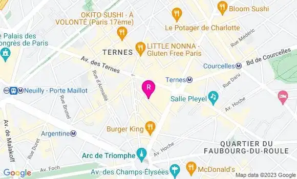 Localisation Restaurant Italien La Cantina Chic