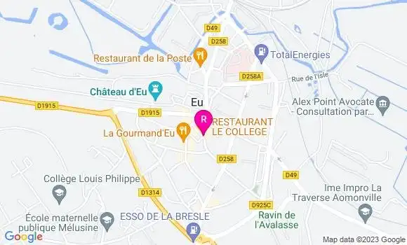 Localisation Restaurant  Le Collège