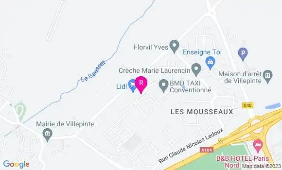 Localisation Restaurant  Big M