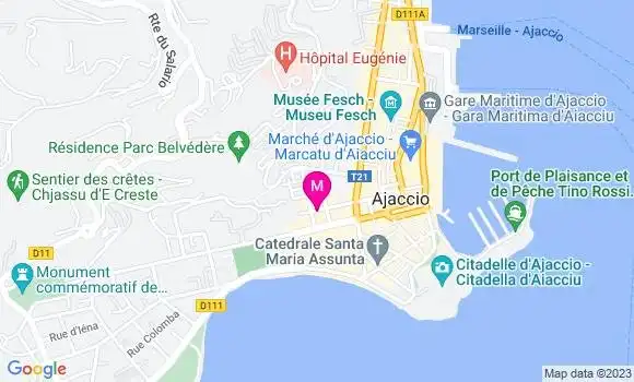 Localisation Restaurant  L