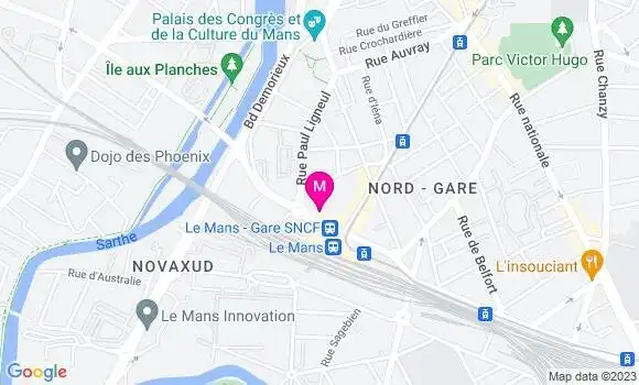 Localisation Restaurant  L
