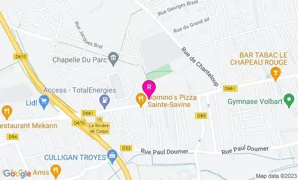 Localisation Restaurant  Le Numide