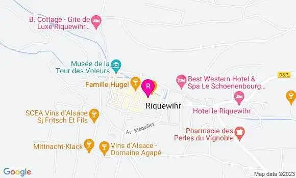 Localisation Restaurant  La Diligence