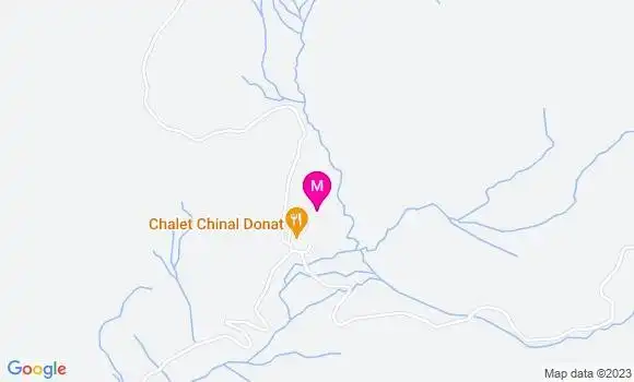 Localisation Restaurant  Chalet Chinal Donat