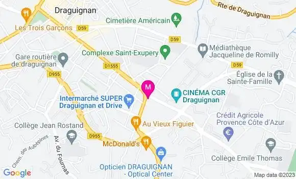Localisation Brasserie Le Chabran