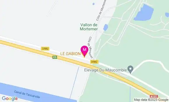 Localisation Restaurant  Le Gabion