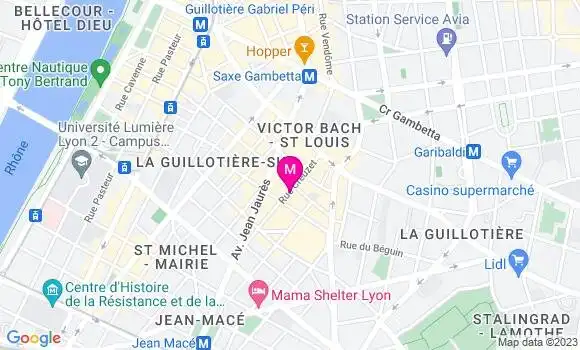 Localisation Restaurant  Cafe Bar Chez Magie