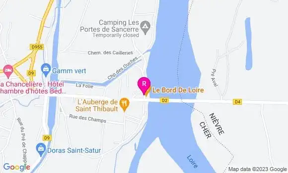 Localisation Restaurant Bar Le Ship