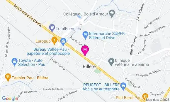 Localisation Restaurant  Le Diabolo