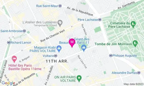 Localisation Restaurant  Aux 3 Passages