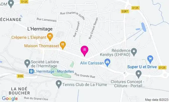 Localisation Restaurant  Le Relais