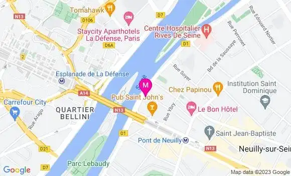Localisation Bistrot Quai