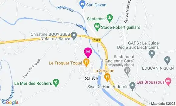 Localisation Restaurant  Les Morfalous