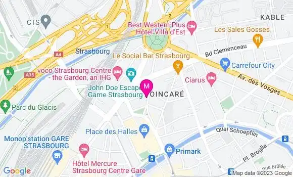 Localisation Bistrot La Solidarité