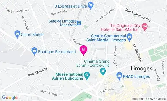 Localisation Restaurant  Le Fils à Maman