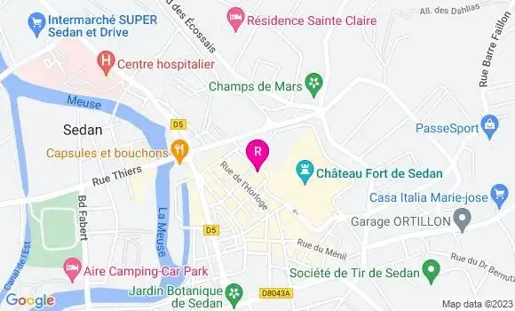 Localisation Restaurant  Le Grill de Lucifer