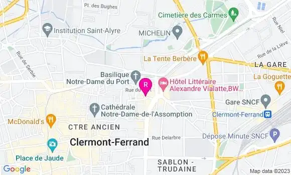 Localisation Restaurant  Les P