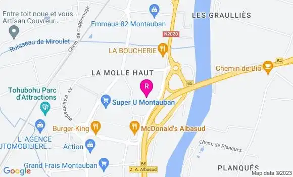 Localisation Brasserie Edgar