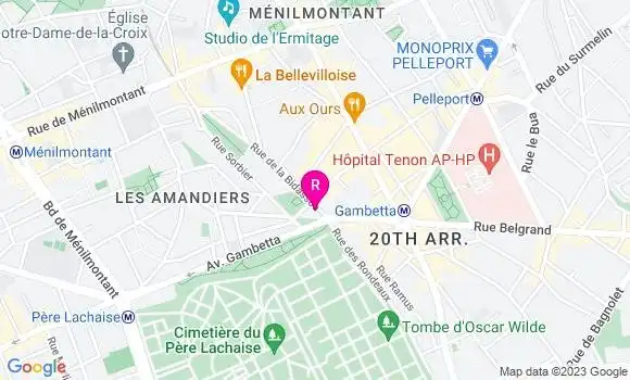 Localisation Restaurant  Café Martin