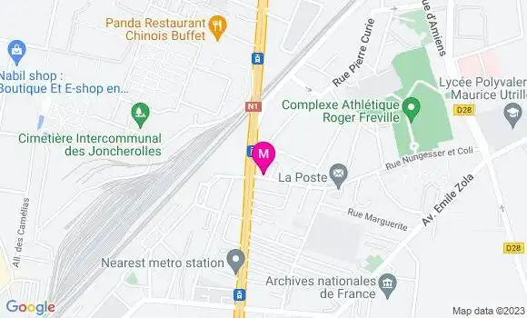 Localisation Pizzeria Five Star Pizza