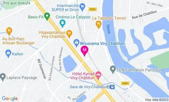 Localisation Restaurant  Wok Grill