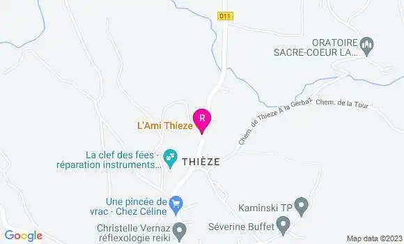 Localisation Restaurant  L