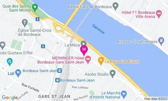 Localisation Restaurant  Le Crem