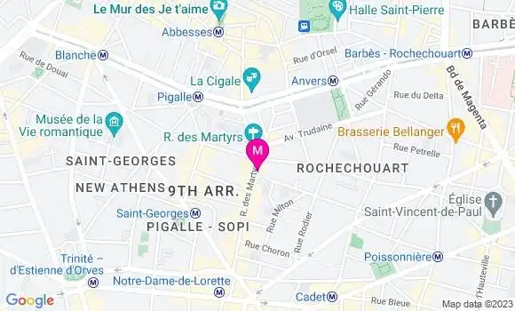 Localisation Restaurant  Le Pain Quotidien