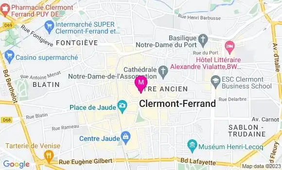 Localisation Restaurant  Le Boeuf Café