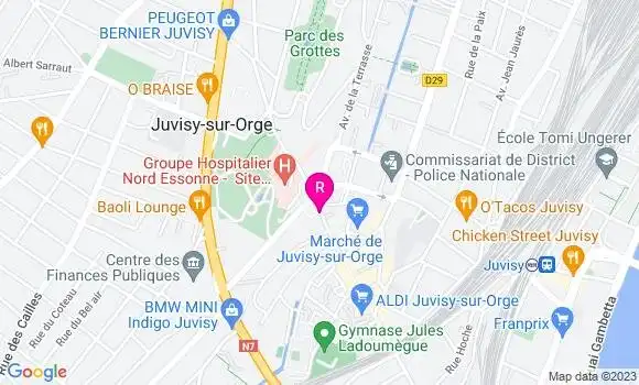 Localisation Restaurant  Café de l