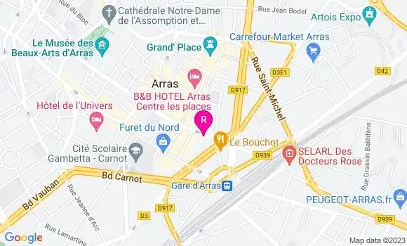 Localisation Restaurant  La Chapel