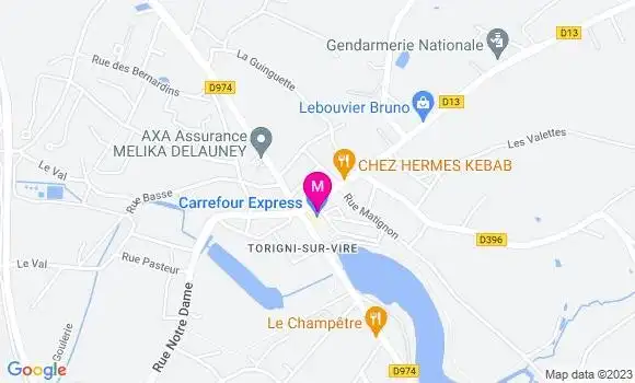 Localisation Le Bistrot