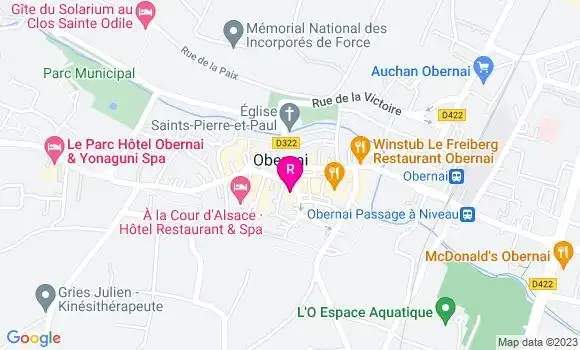 Localisation Restaurant  La Stub des Gourmets