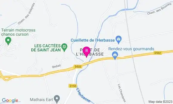 Localisation La Brasserie de l