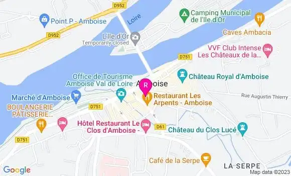 Localisation Restaurant  Le Patio