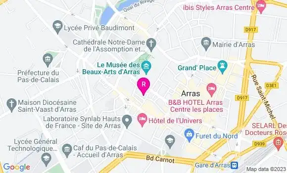 Localisation Café Le Rat Perché