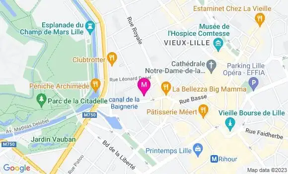 Localisation Restaurant  La Table de Clarance