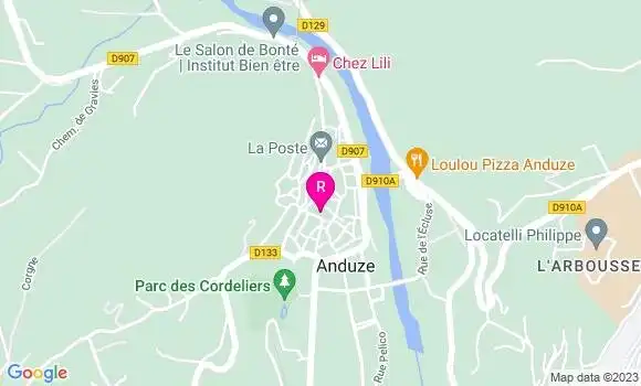 Localisation Restaurant  L