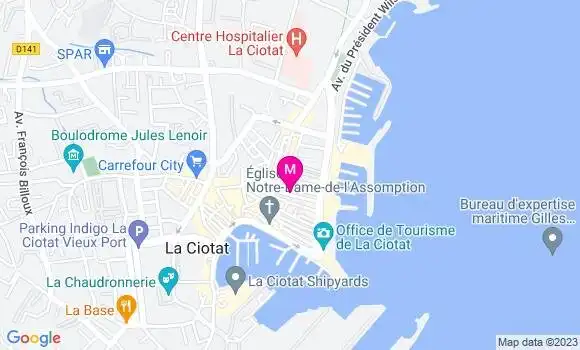 Localisation Pizzeria Le Four Pop