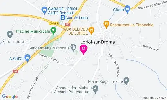 Localisation Restaurant  La Raviole