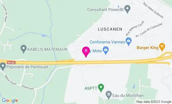 Localisation Restaurant  Au P