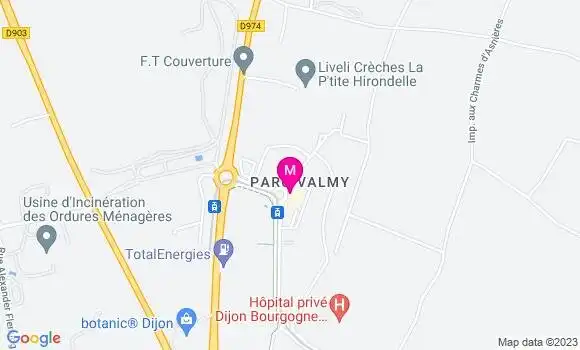 Localisation Restaurant  Le Parc