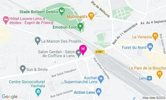 Localisation Restaurant  Le Césarine